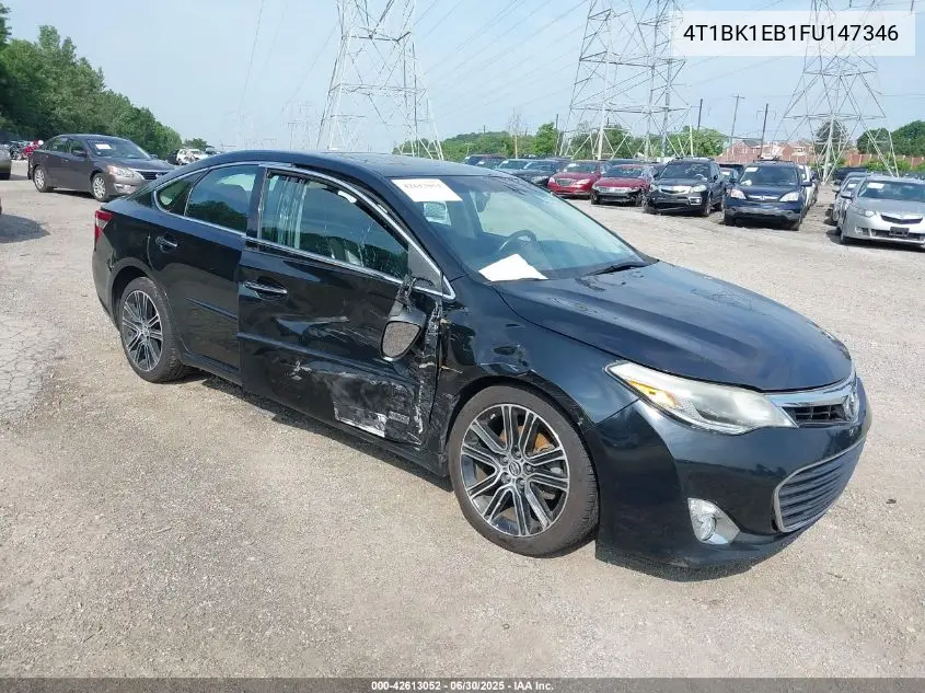 2015 Toyota Avalon Xle Touring Se VIN: 4T1BK1EB1FU147346 Lot: 42613052