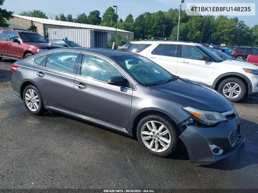 2015 Toyota Avalon Xle Premium VIN: 4T1BK1EB8FU148235 Lot: 42618674