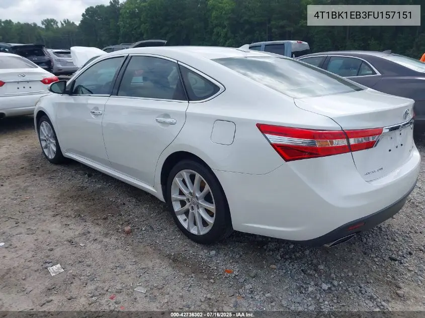 4T1BK1EB3FU157151 2015 Toyota Avalon Limited