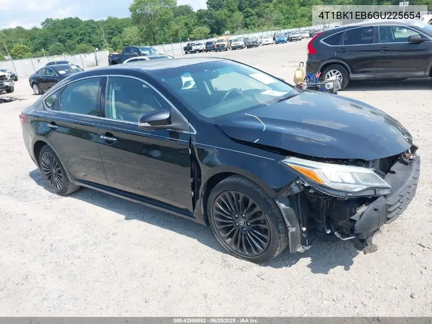 2016 Toyota Avalon Touring VIN: 4T1BK1EB6GU225654 Lot: 42568852