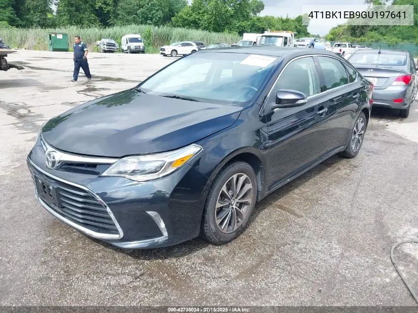2016 Toyota Avalon Xle Premium VIN: 4T1BK1EB9GU197641 Lot: 42735034