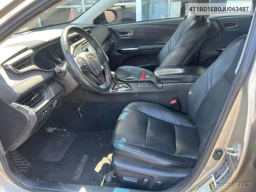2018 Toyota Avalon Hybrid Xle Premium VIN: 4T1BD1EB0JU063487 Lot: 42273336