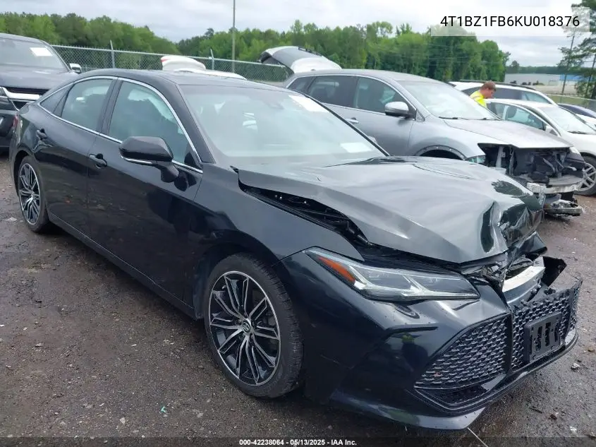 2019 Toyota Avalon Touring VIN: 4T1BZ1FB6KU018376 Lot: 42238064