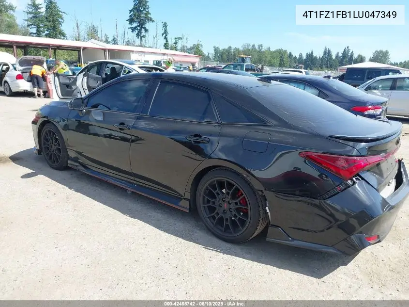 2020 Toyota Avalon Trd VIN: 4T1FZ1FB1LU047349 Lot: 42465742