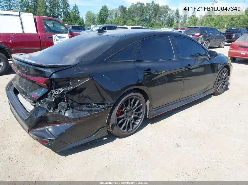 2020 Toyota Avalon Trd VIN: 4T1FZ1FB1LU047349 Lot: 42465742