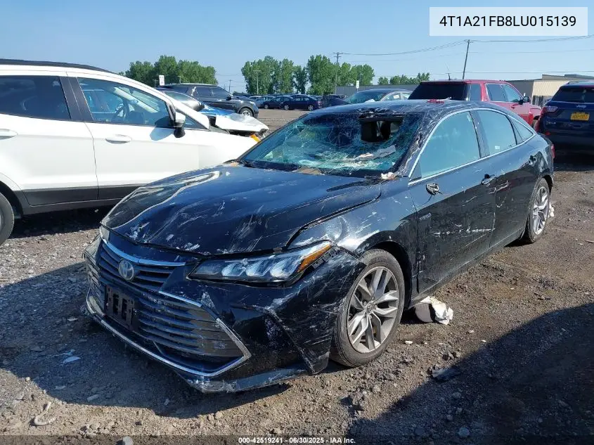 2020 Toyota Avalon Xle VIN: 4T1A21FB8LU015139 Lot: 42519241