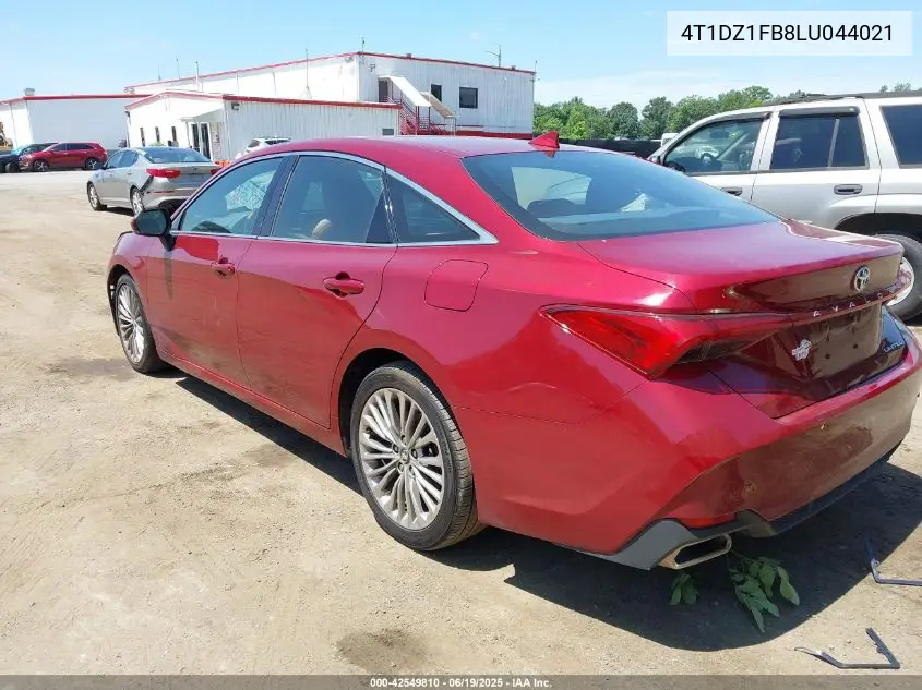 2020 Toyota Avalon Limited VIN: 4T1DZ1FB8LU044021 Lot: 42549810