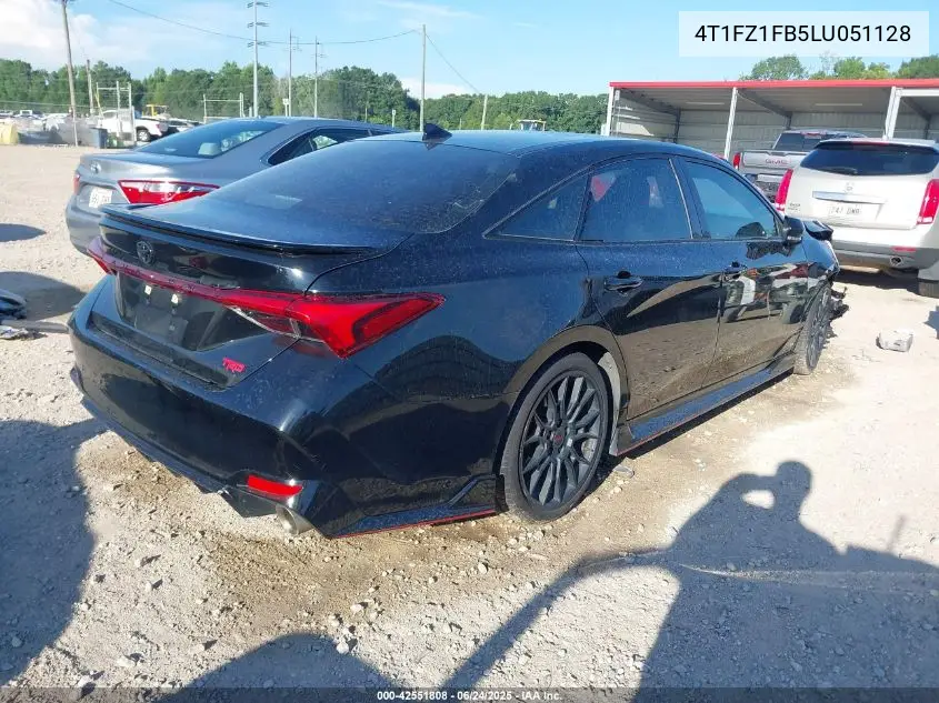 2020 Toyota Avalon Trd VIN: 4T1FZ1FB5LU051128 Lot: 42551808