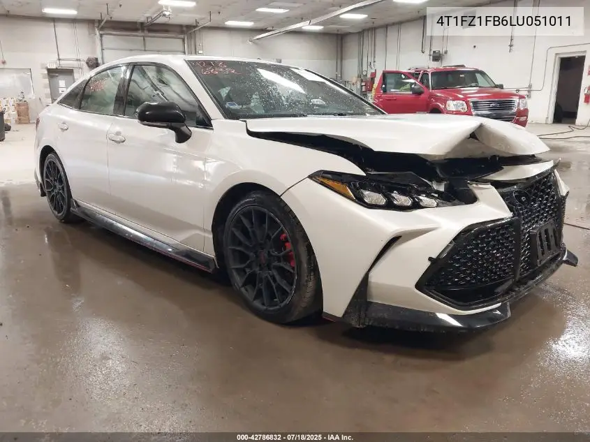 2020 Toyota Avalon Trd VIN: 4T1FZ1FB6LU051011 Lot: 42786832