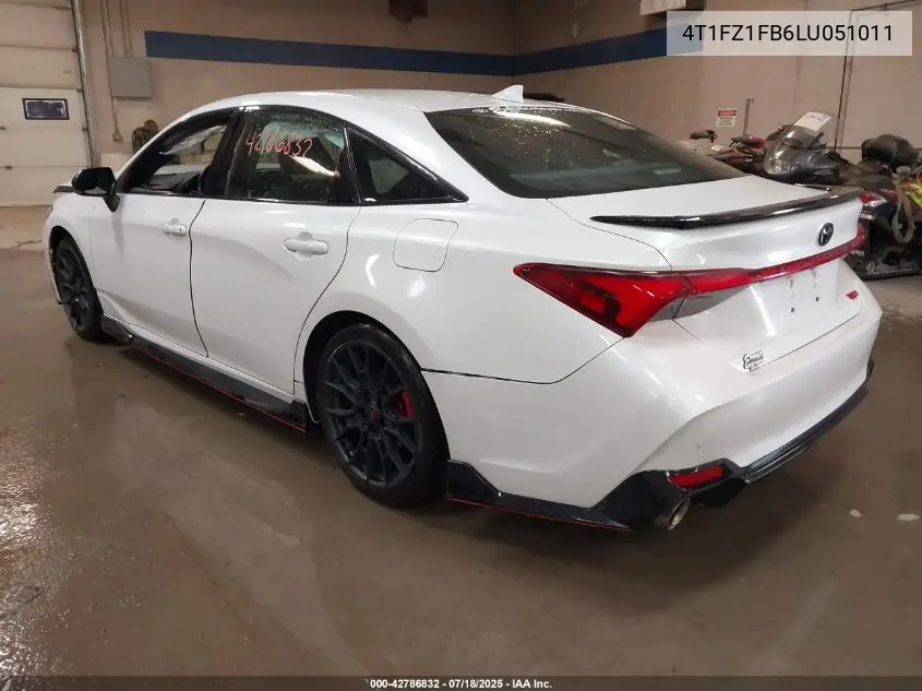 2020 Toyota Avalon Trd VIN: 4T1FZ1FB6LU051011 Lot: 42786832