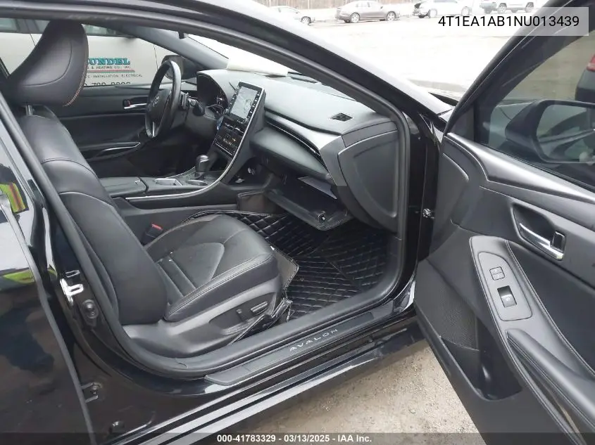 2022 Toyota Avalon Xse Nightshade Hybrid VIN: 4T1EA1AB1NU013439 Lot: 41783329