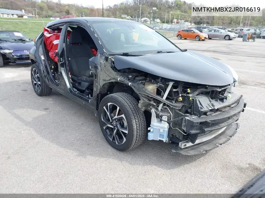 2018 Toyota C-Hr Xle VIN: NMTKHMBX2JR016619 Lot: 41920426