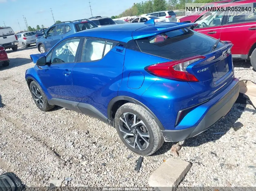 2018 Toyota C-Hr Xle Premium VIN: NMTKHMBX5JR052840 Lot: 42216782