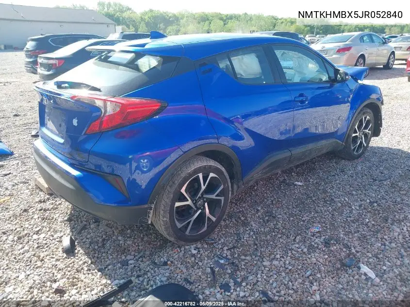 2018 Toyota C-Hr Xle Premium VIN: NMTKHMBX5JR052840 Lot: 42216782