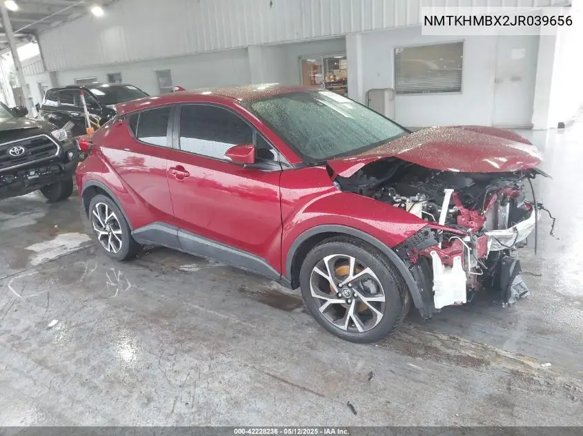 2018 Toyota C-Hr Xle VIN: NMTKHMBX2JR039656 Lot: 42228236