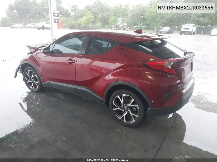 2018 Toyota C-Hr Xle VIN: NMTKHMBX2JR039656 Lot: 42228236