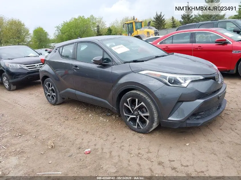 2018 Toyota C-Hr Xle VIN: NMTKHMBX4JR023491 Lot: 42248142