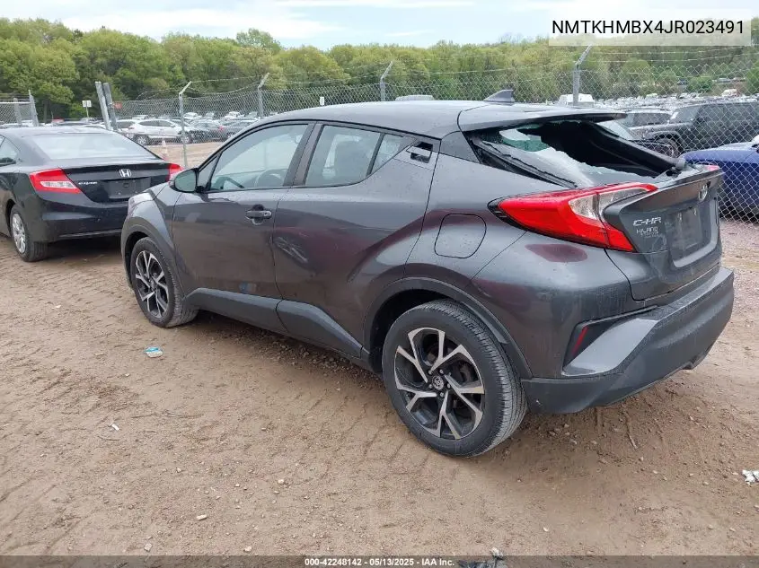2018 Toyota C-Hr Xle VIN: NMTKHMBX4JR023491 Lot: 42248142