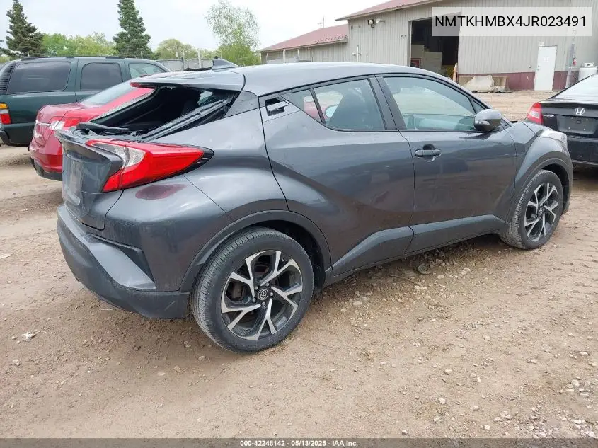 2018 Toyota C-Hr Xle VIN: NMTKHMBX4JR023491 Lot: 42248142