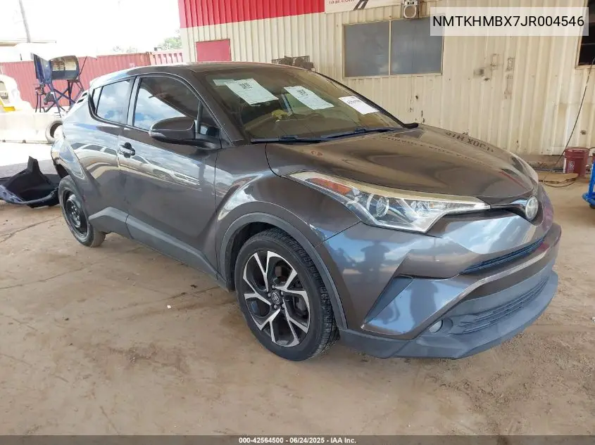 2018 Toyota C-Hr Xle Premium VIN: NMTKHMBX7JR004546 Lot: 42564500