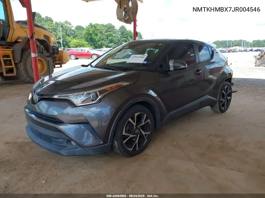 2018 Toyota C-Hr Xle Premium VIN: NMTKHMBX7JR004546 Lot: 42564500