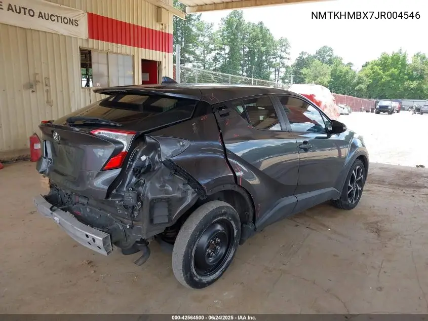 2018 Toyota C-Hr Xle Premium VIN: NMTKHMBX7JR004546 Lot: 42564500
