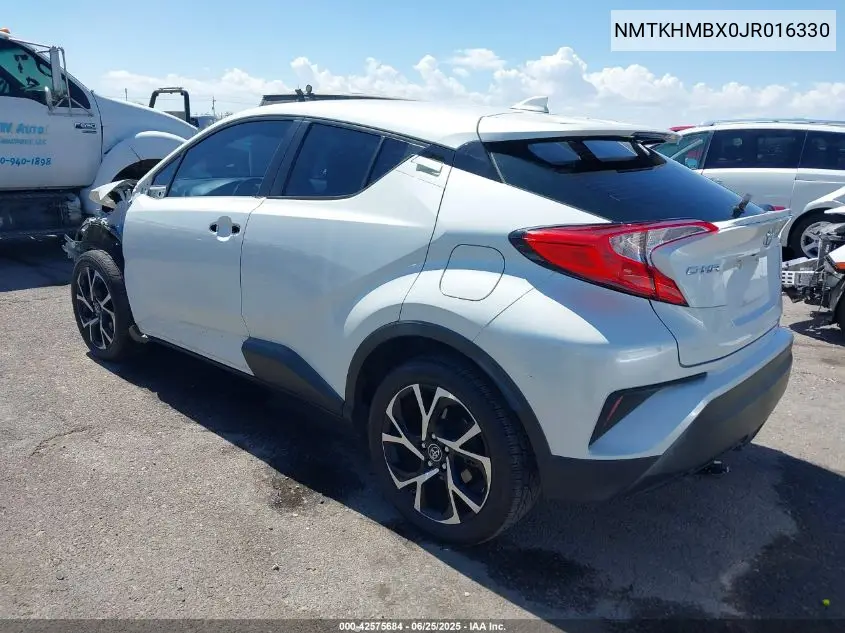 2018 Toyota C-Hr Xle VIN: NMTKHMBX0JR016330 Lot: 42575684