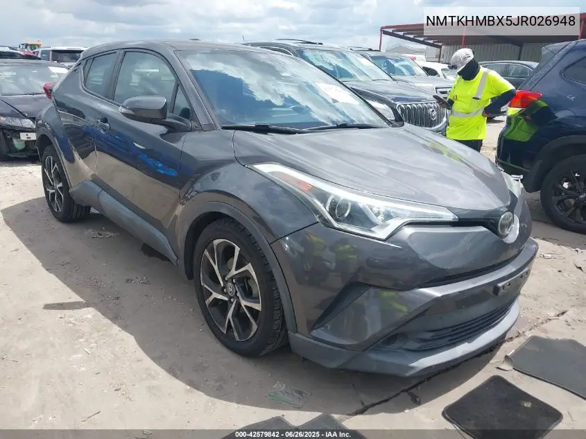 2018 Toyota C-Hr Xle VIN: NMTKHMBX5JR026948 Lot: 42579842