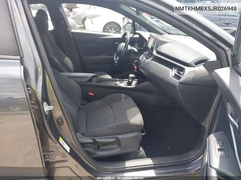 2018 Toyota C-Hr Xle VIN: NMTKHMBX5JR026948 Lot: 42579842