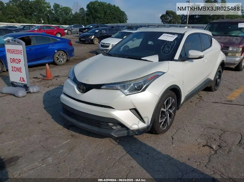 2018 Toyota C-Hr Xle VIN: NMTKHMBX3JR025488 Lot: 42585084