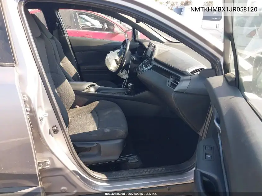 2018 Toyota C-Hr Xle VIN: NMTKHMBX1JR058120 Lot: 42585998