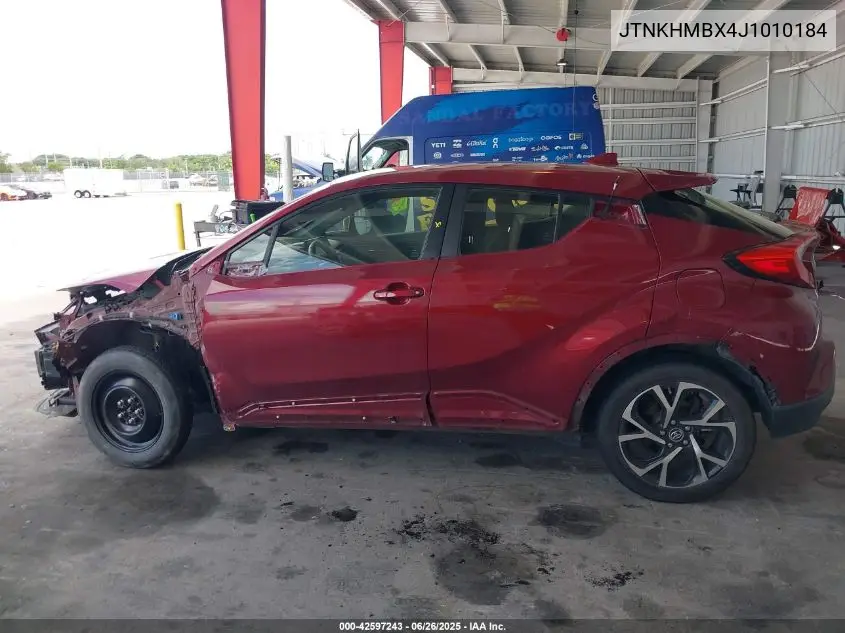 2018 Toyota C-Hr Xle VIN: JTNKHMBX4J1010184 Lot: 42597243