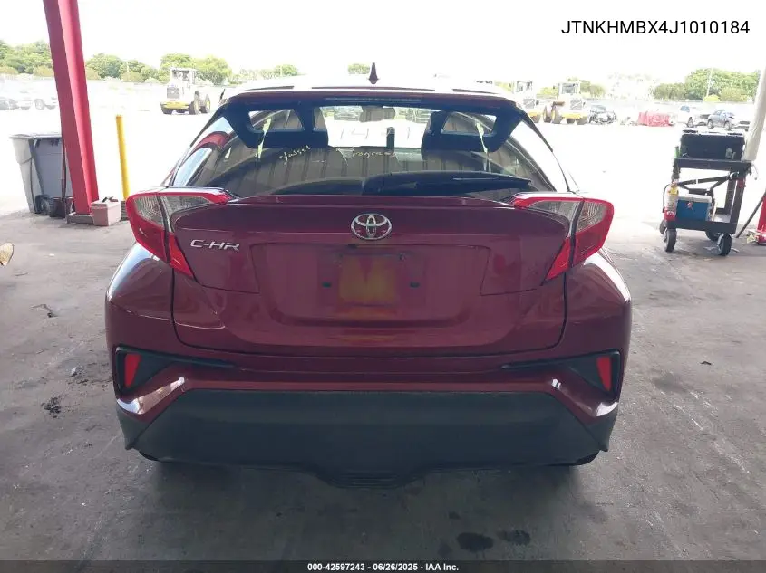 2018 Toyota C-Hr Xle VIN: JTNKHMBX4J1010184 Lot: 42597243