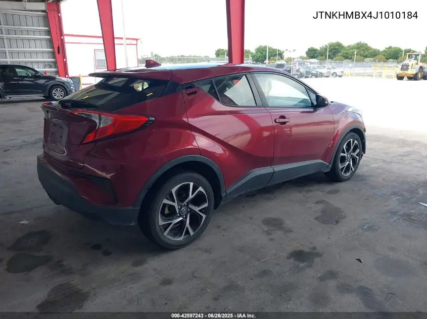 2018 Toyota C-Hr Xle VIN: JTNKHMBX4J1010184 Lot: 42597243