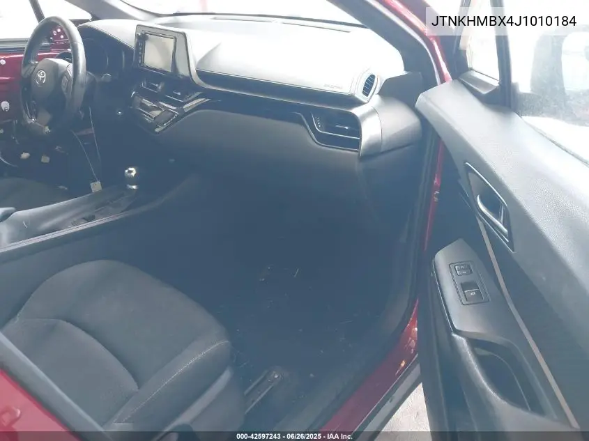 2018 Toyota C-Hr Xle VIN: JTNKHMBX4J1010184 Lot: 42597243