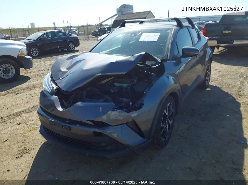 2019 Toyota C-Hr Xle VIN: JTNKHMBX4K1025527 Lot: 41807738