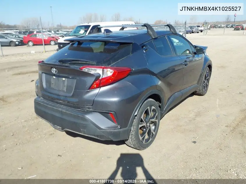 2019 Toyota C-Hr Xle VIN: JTNKHMBX4K1025527 Lot: 41807738