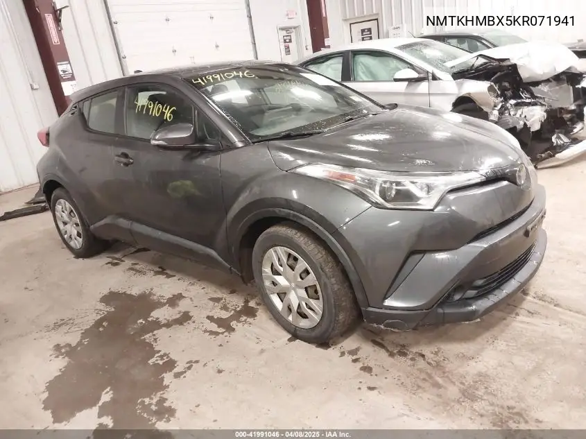 2019 Toyota C-Hr Le VIN: NMTKHMBX5KR071941 Lot: 41991046