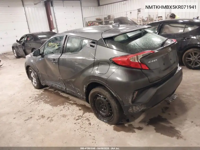 2019 Toyota C-Hr Le VIN: NMTKHMBX5KR071941 Lot: 41991046