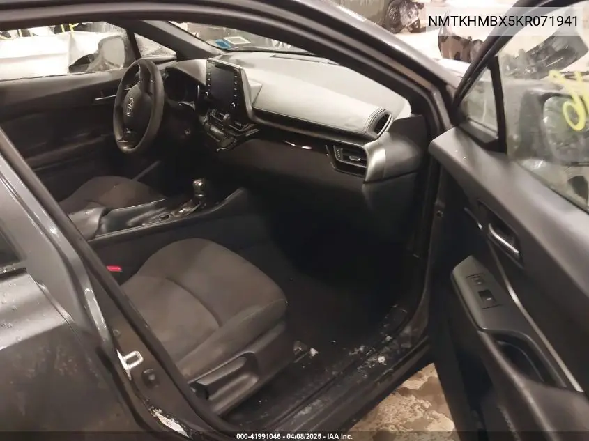 2019 Toyota C-Hr Le VIN: NMTKHMBX5KR071941 Lot: 41991046