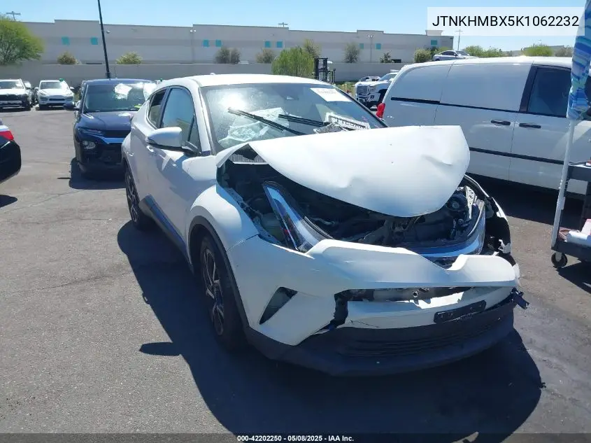 2019 Toyota C-Hr Xle VIN: JTNKHMBX5K1062232 Lot: 42202250