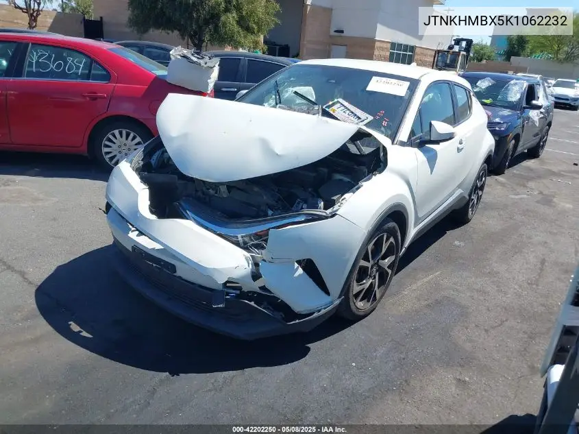 2019 Toyota C-Hr Xle VIN: JTNKHMBX5K1062232 Lot: 42202250