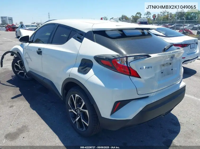 2019 Toyota C-Hr Xle VIN: JTNKHMBX2K1049065 Lot: 42226727