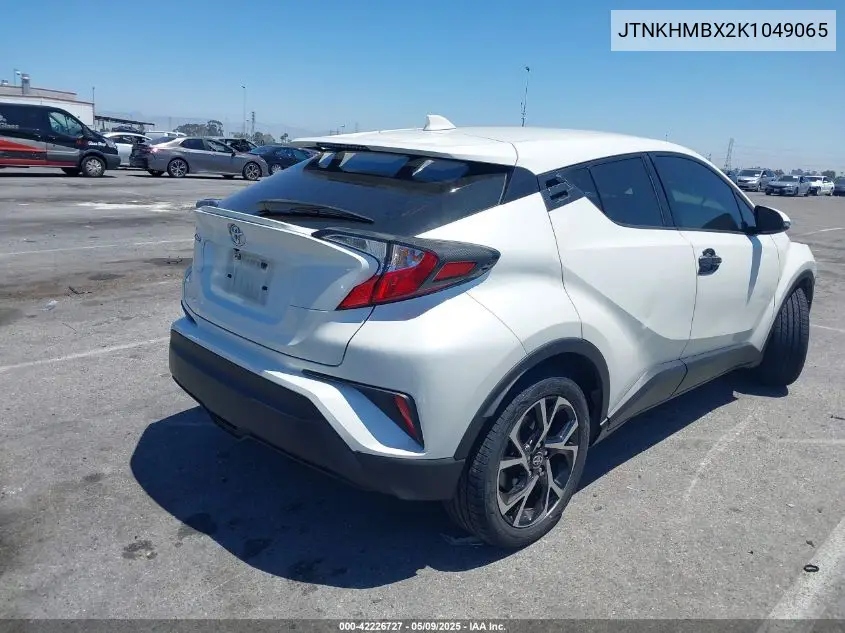 2019 Toyota C-Hr Xle VIN: JTNKHMBX2K1049065 Lot: 42226727