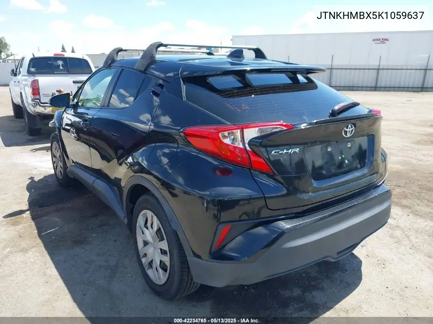 2019 Toyota C-Hr Le VIN: JTNKHMBX5K1059637 Lot: 42234765