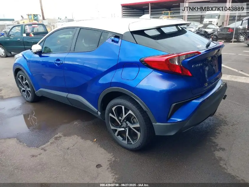 2019 Toyota C-Hr Xle VIN: JTNKHMBX7K1043889 Lot: 42608786