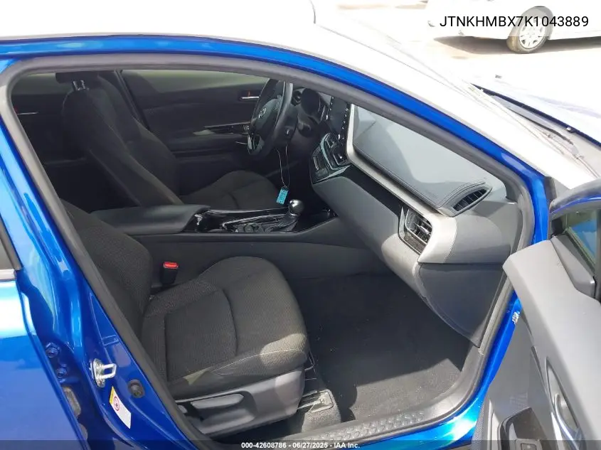 2019 Toyota C-Hr Xle VIN: JTNKHMBX7K1043889 Lot: 42608786