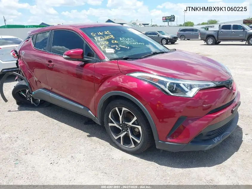 2019 Toyota C-Hr Xle VIN: JTNKHMBX9K1060225 Lot: 42612091