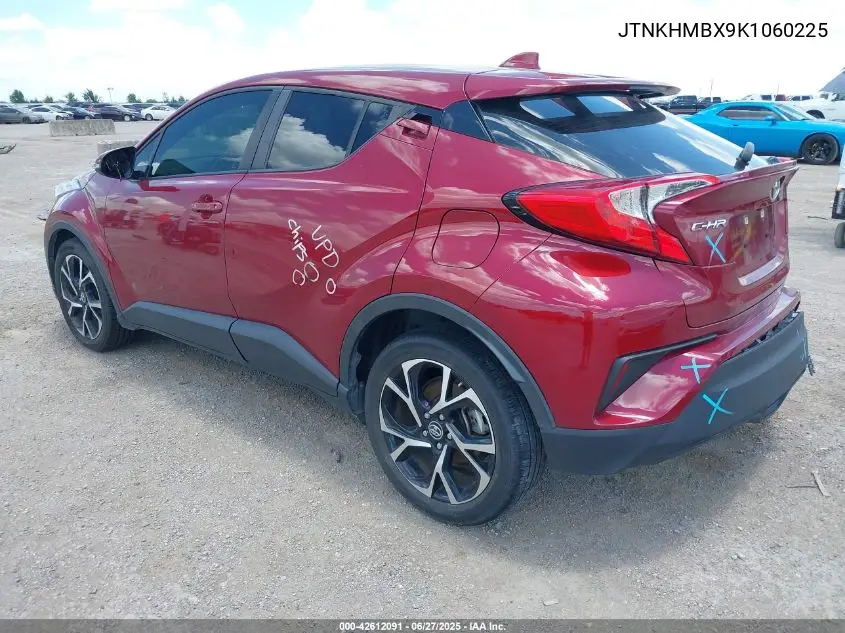 2019 Toyota C-Hr Xle VIN: JTNKHMBX9K1060225 Lot: 42612091