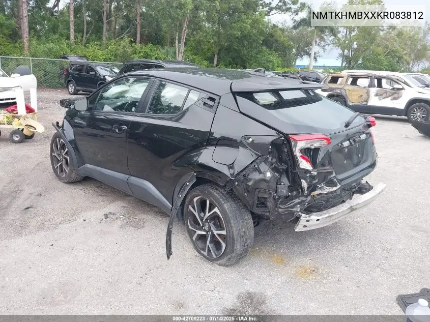 2019 Toyota C-Hr Xle VIN: NMTKHMBXXKR083812 Lot: 42709223